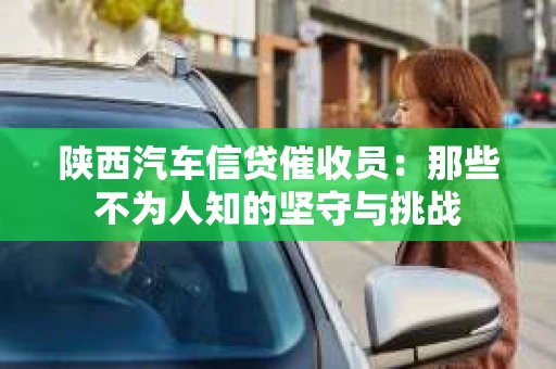 陕西汽车信贷催收员：那些不为人知的坚守与挑战