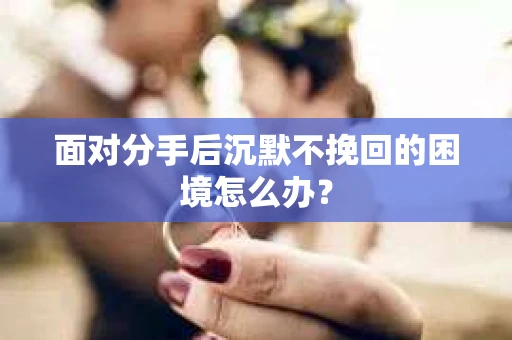 面对分手后沉默不挽回的困境怎么办？